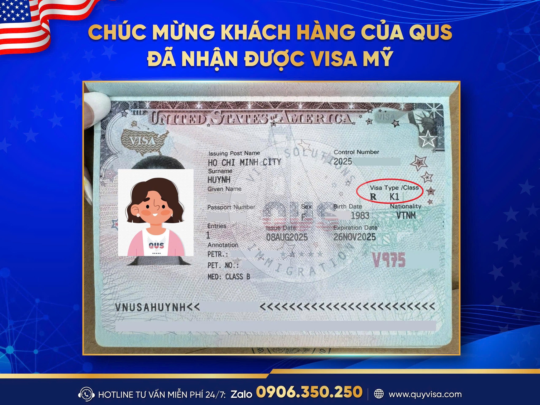 BẢO LÃNH FIANCE (HÔN PHU/ HÔN THÊ)