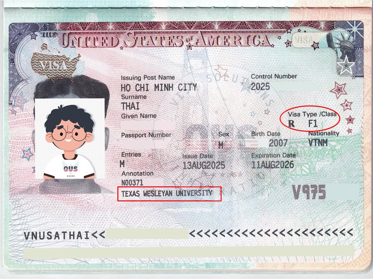 VISA DU HỌC MỸ